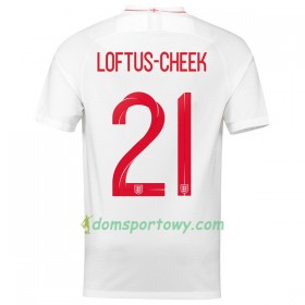 Koszulka Anglia Loftus-cheek 21 Domowe Koszulki Piłkarskie Mistrzostwa Świata 2018